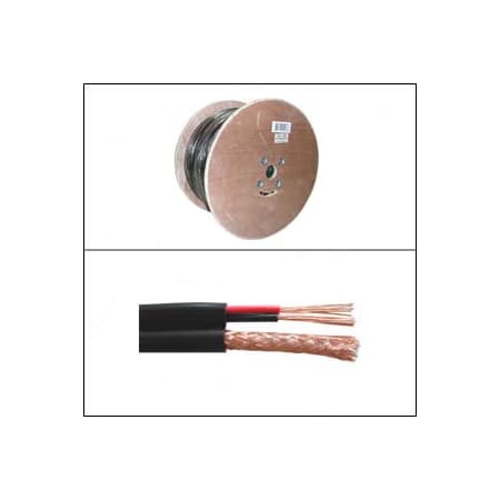 Bestlink Netware RG59 w/2x18AWG Power- 1000ft- Black CM 202605